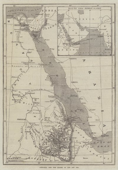 Abissinia e le coste del Mar Rosso da John Dower